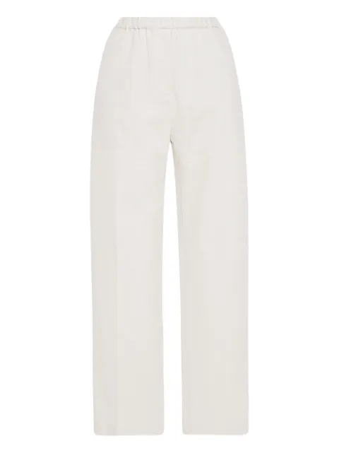 Rosetta Getty pantalones anchos con pretina elástica