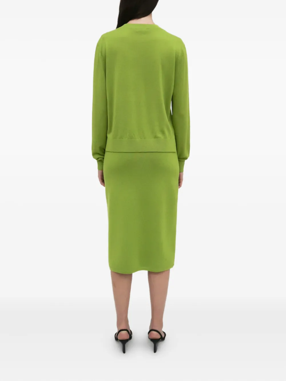 Rosetta Getty Sweater met ronde hals Groen