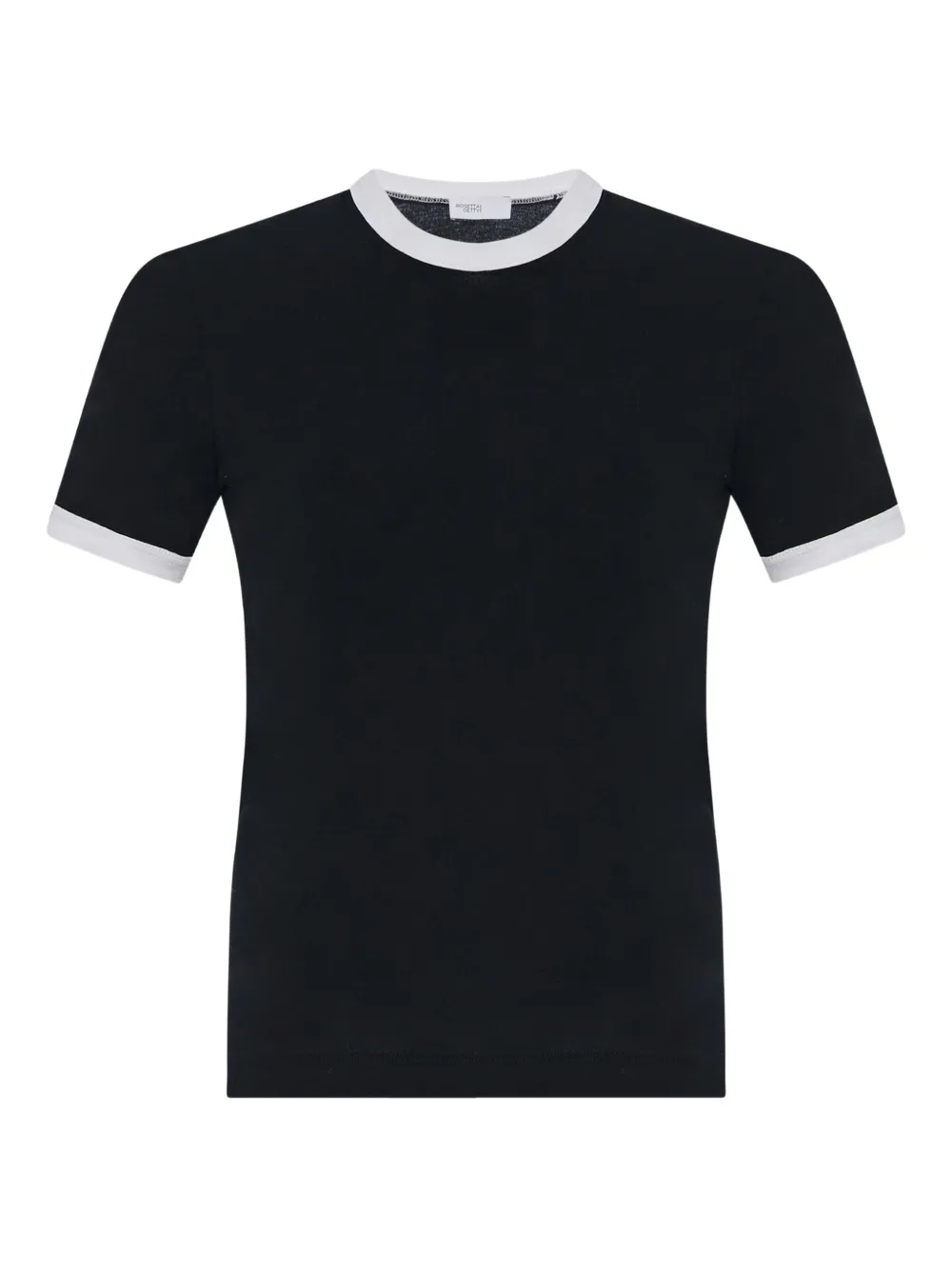 Rosetta Getty T-shirt met gerafelde afwerking Zwart