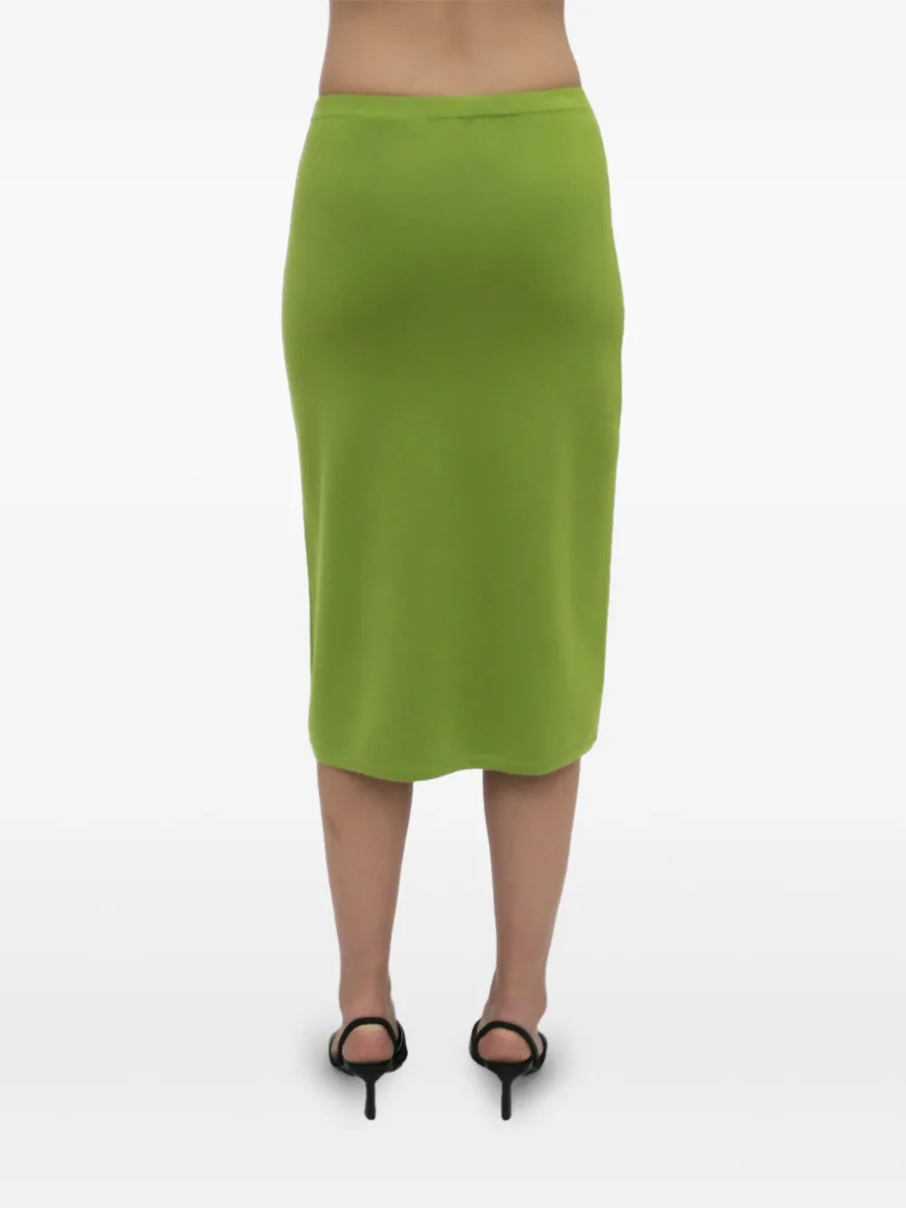 Rosetta Getty Straight midi-rok Groen