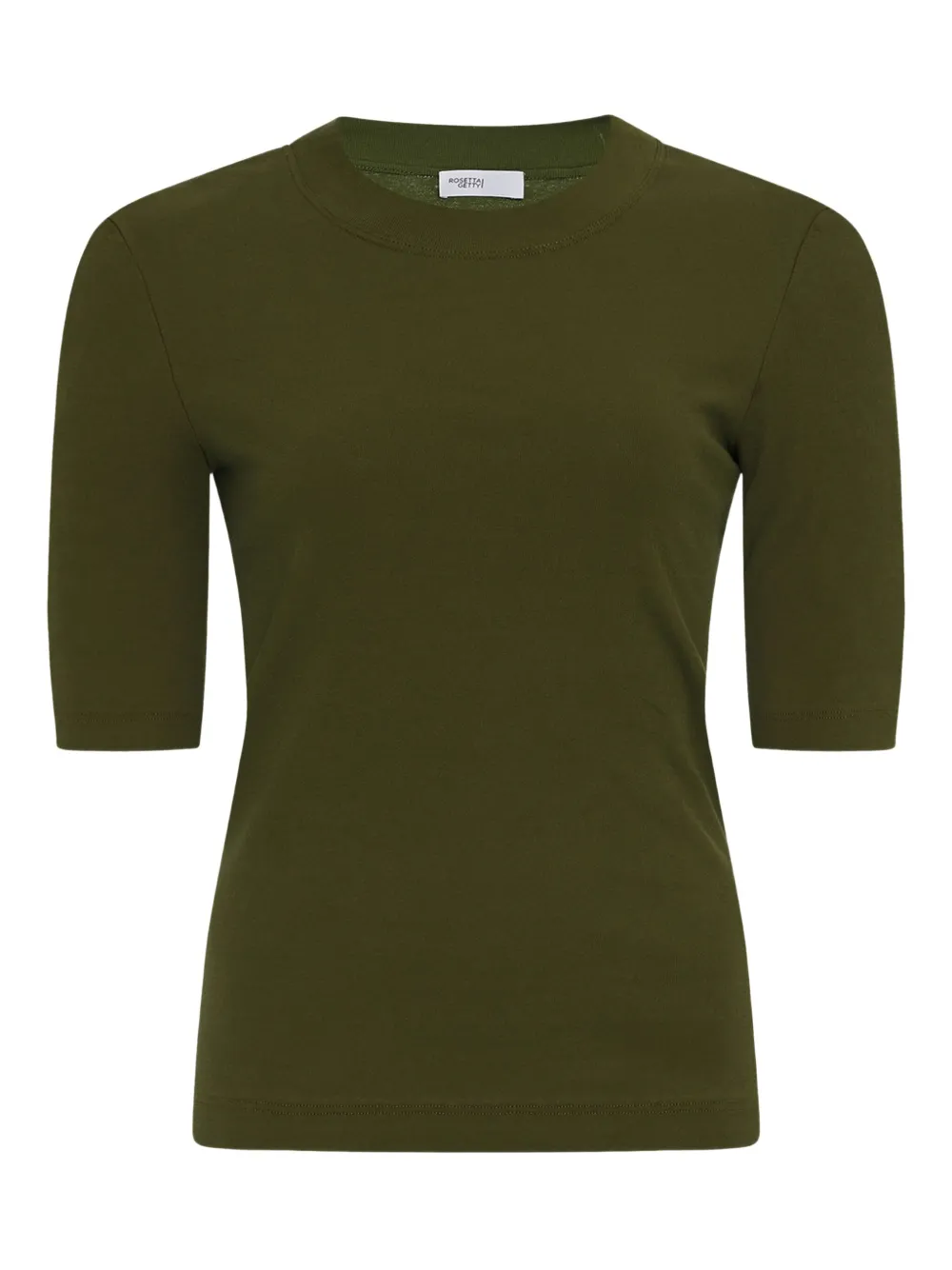 Rosetta Getty three-quarter-sleeved top | Green | Image 1