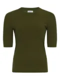 Rosetta Getty three-quarter-sleeved top - Green