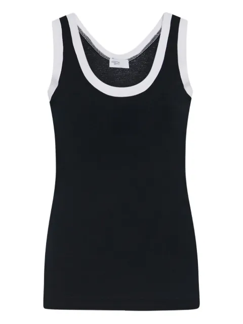 Rosetta Getty contrast rib tank top