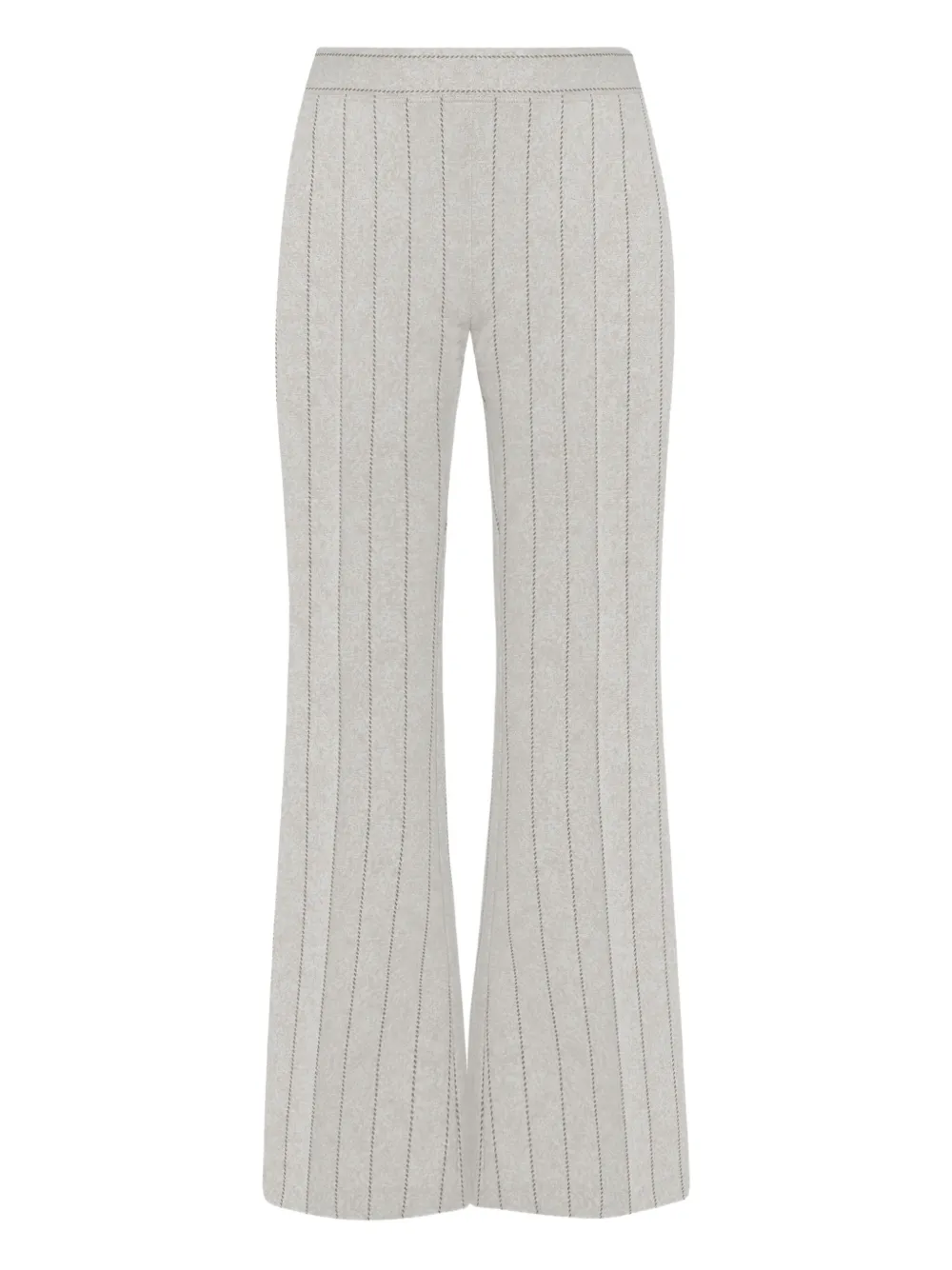 Rosetta Getty Broek met wijde pijpen Beige