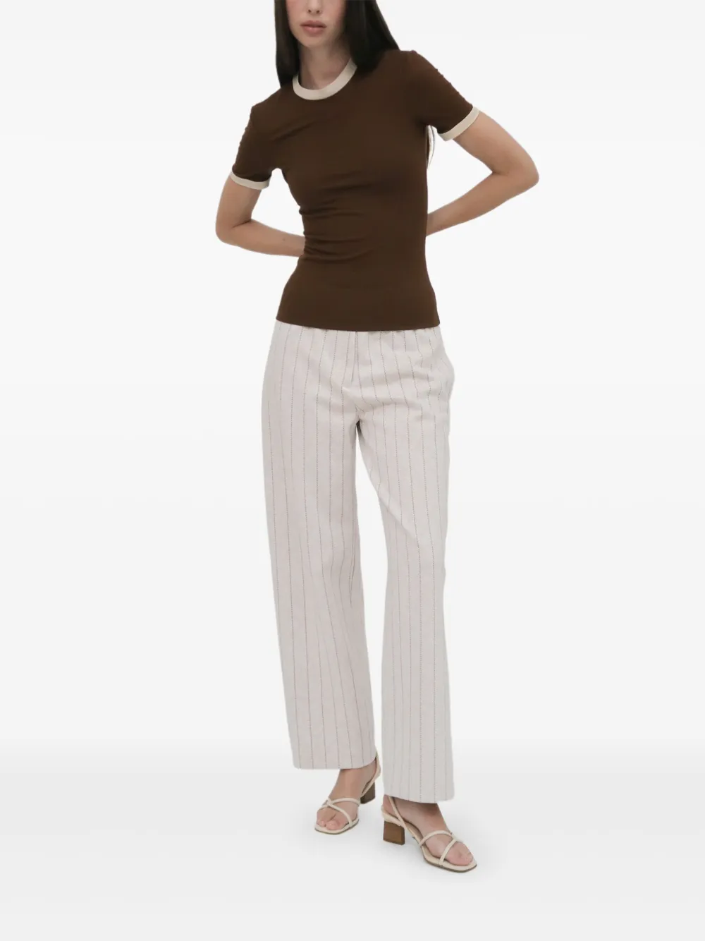 Rosetta Getty rib-knit T-shirt | T-Shirts & Jersey Shirts | Image 2