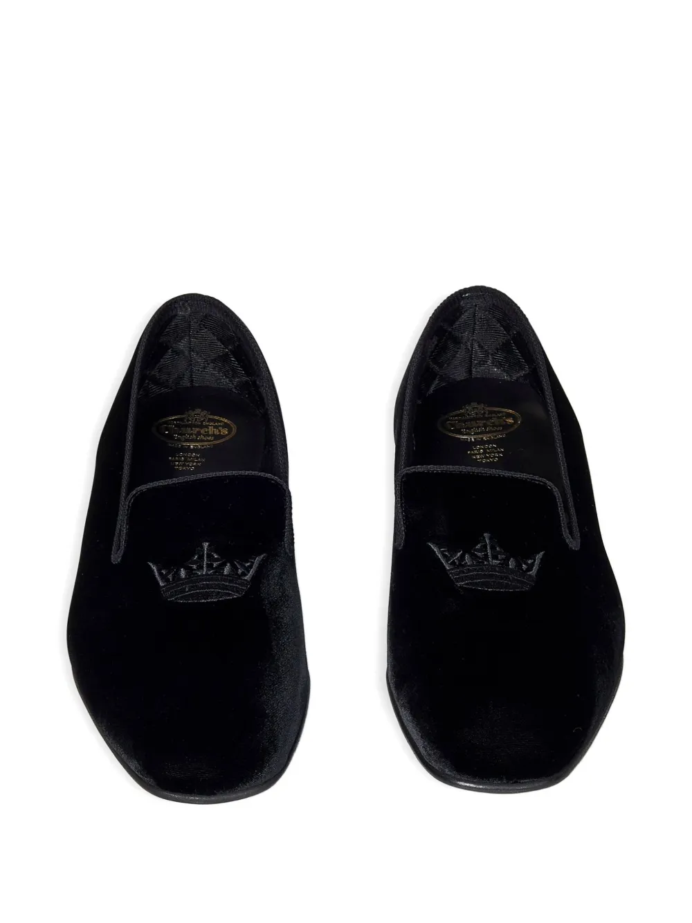 Church's King John Crown loafers Black