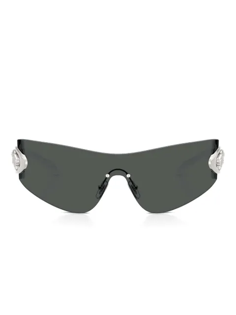 Versace Eyewear Medusa-embellished shield sunglasses
