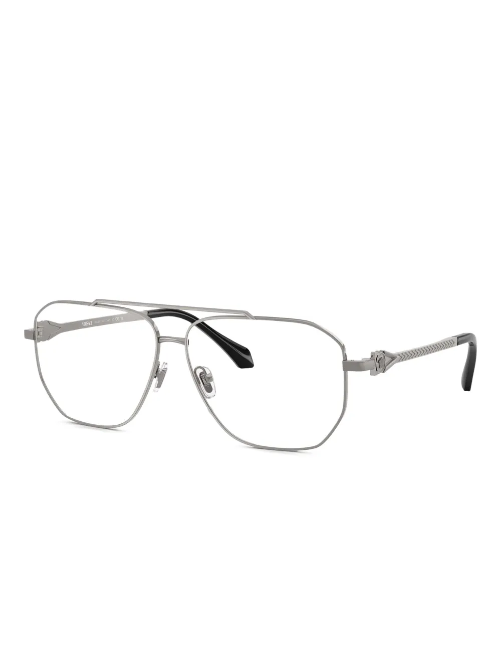 Versace Eyewear metal-frame rectangle glasses | Image 2