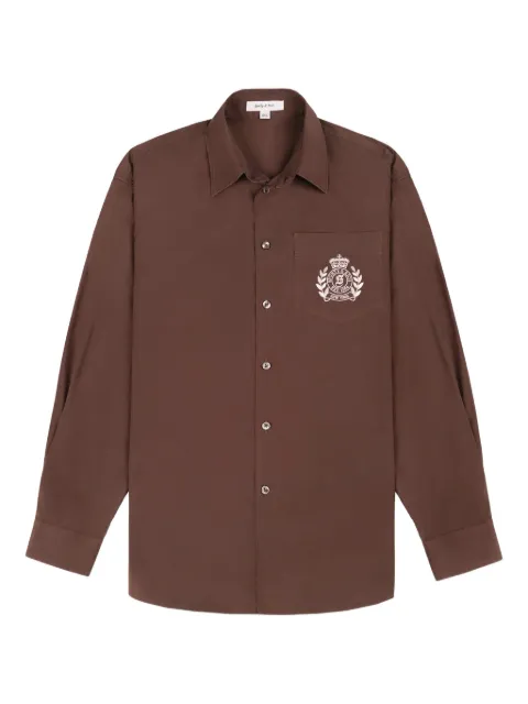 Sporty & Rich H&W Crest shirt 