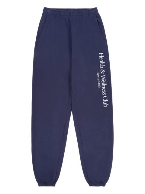 Sporty & Rich H&W Crest track pants 
