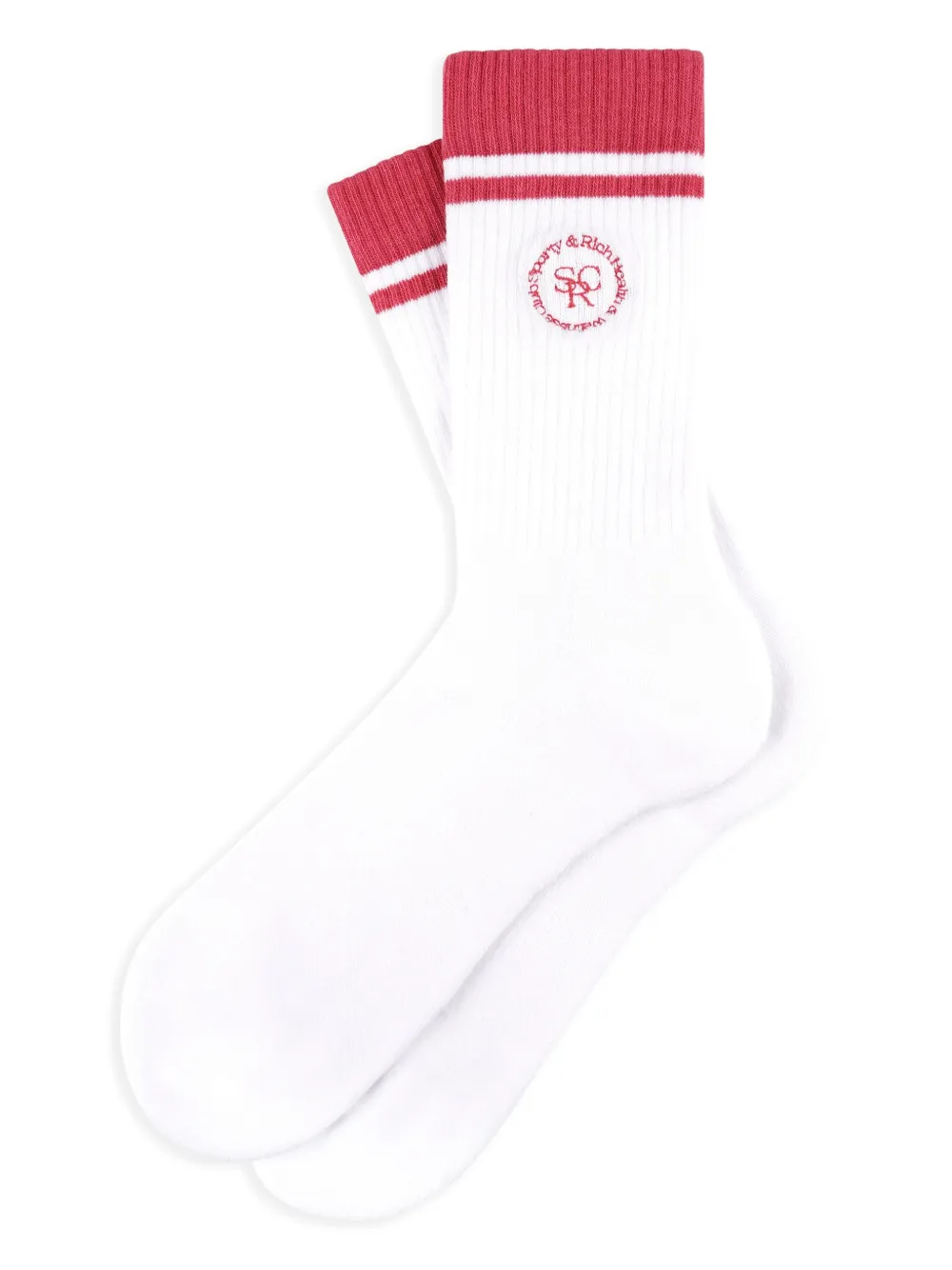 Sporty & Rich SRHWC socks | White | Image 1