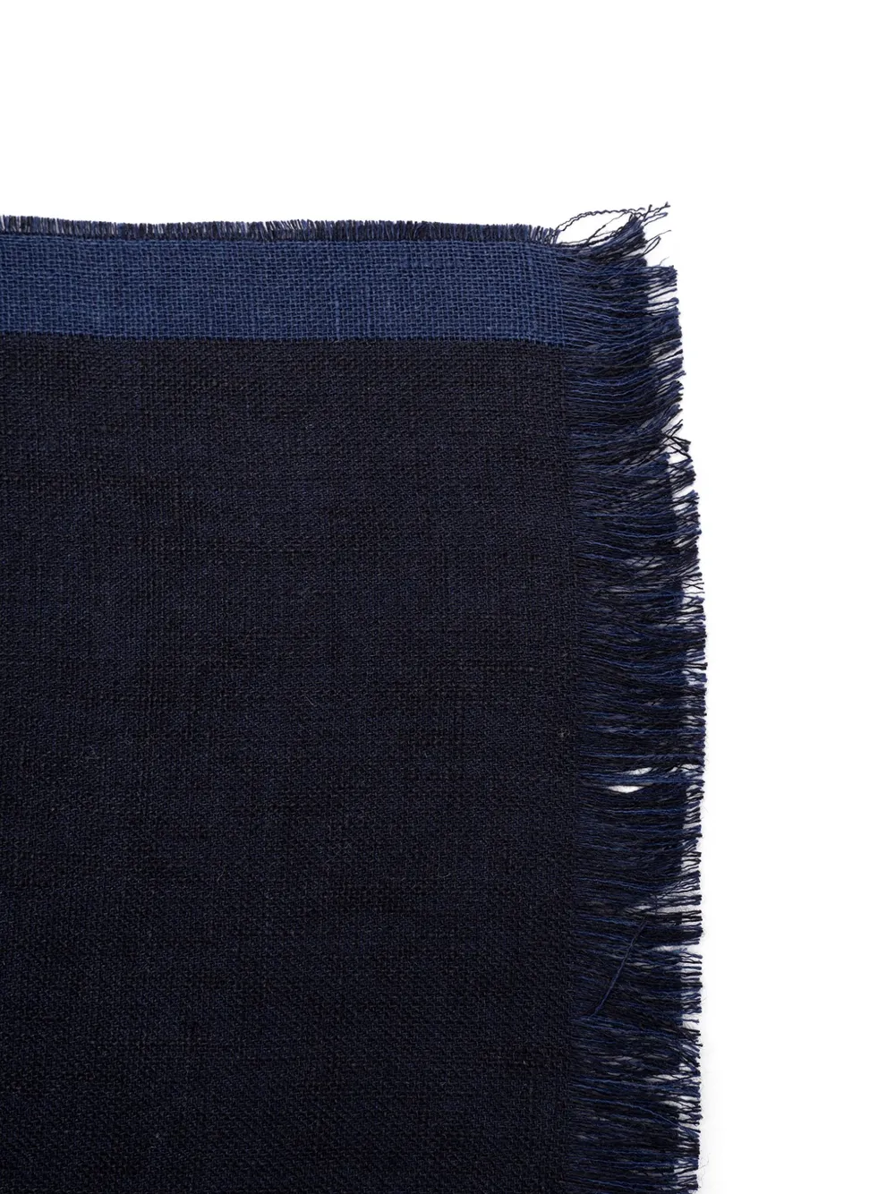 Brunello Cucinelli Linnen sjaal Blauw