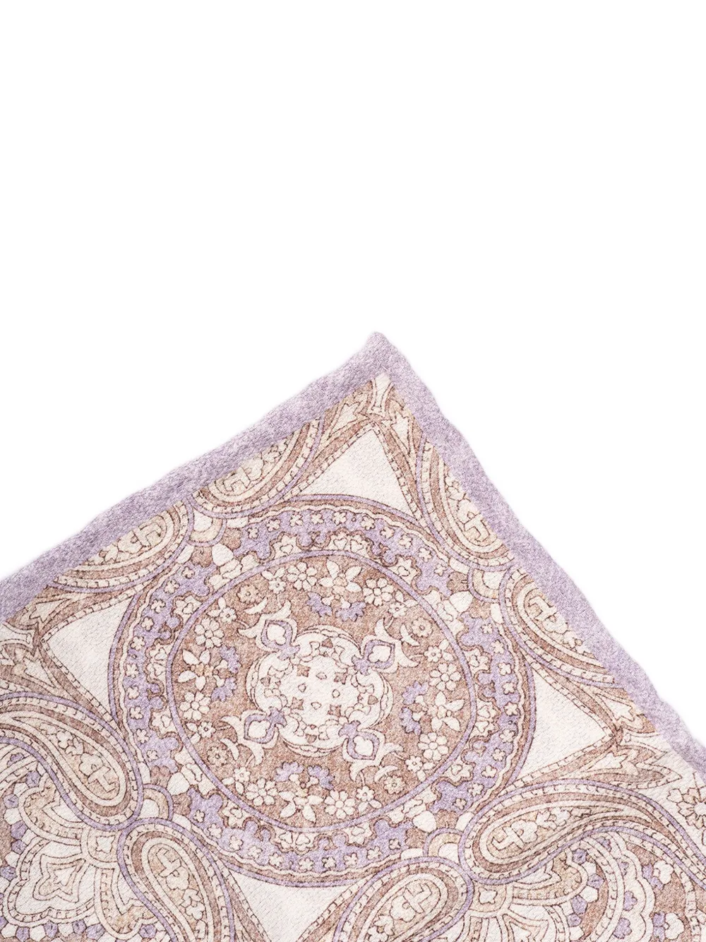 Brunello Cucinelli paisley scarf - Paars