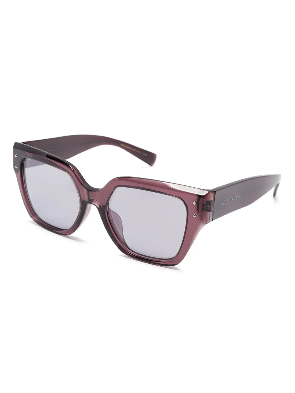 Dolce & Gabbana Eyewear butterfly-frame sunglasses - Paars