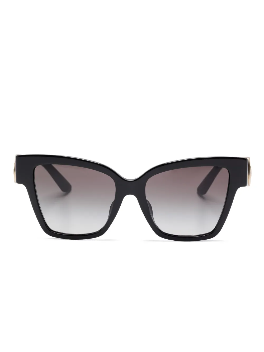 Dolce & Gabbana Eyewear Zonnebril met vlinder montuur Zwart