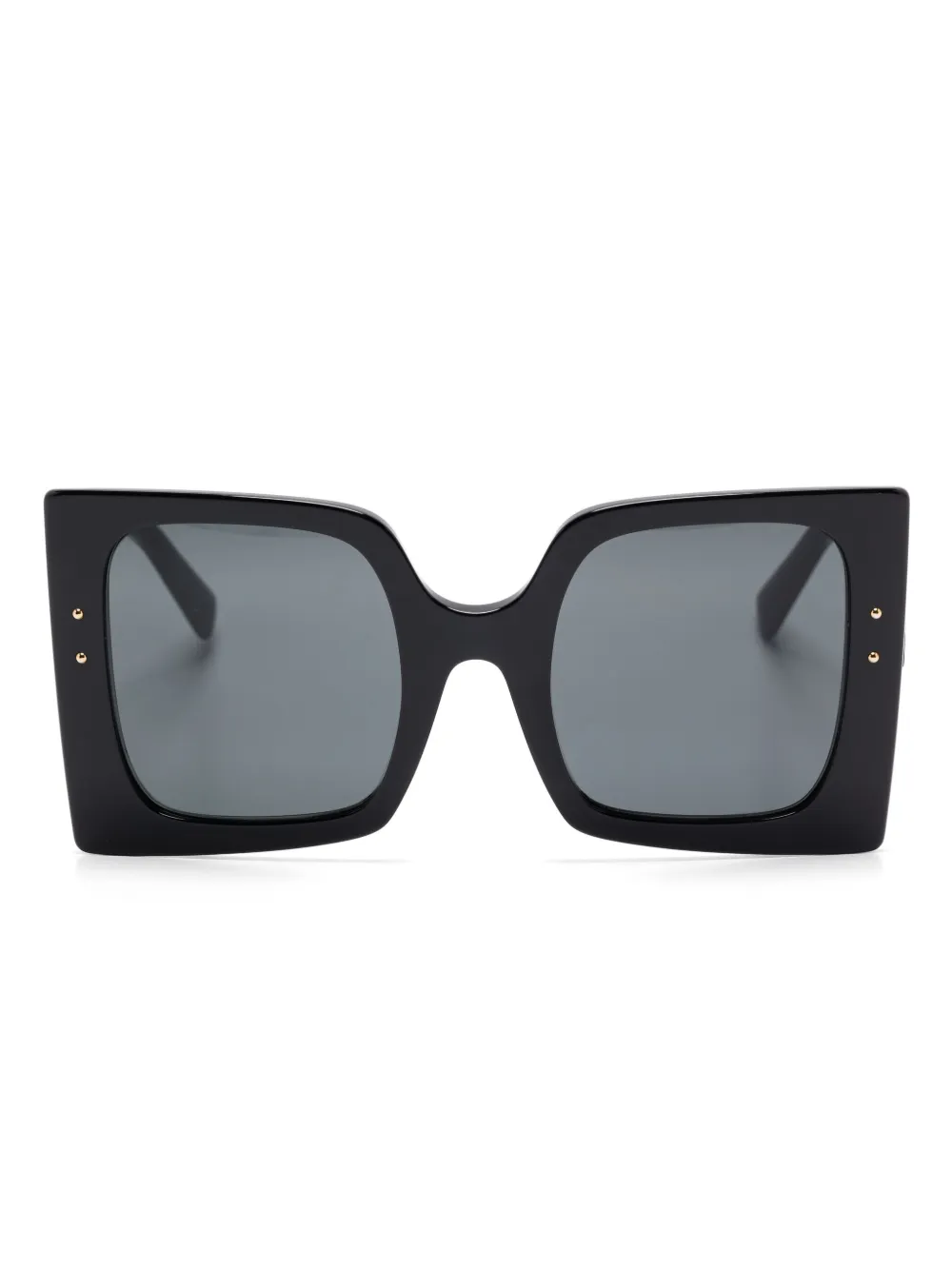 Dolce & Gabbana Eyewear Zonnebril met oversized montuur Zwart