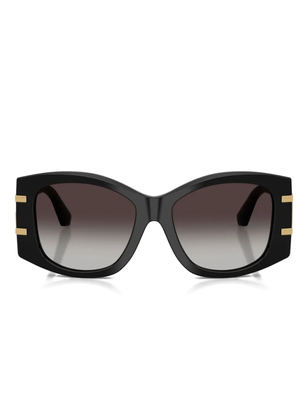 Dolce & Gabbana Eyewear logo-embellishment sunglasses Zwart