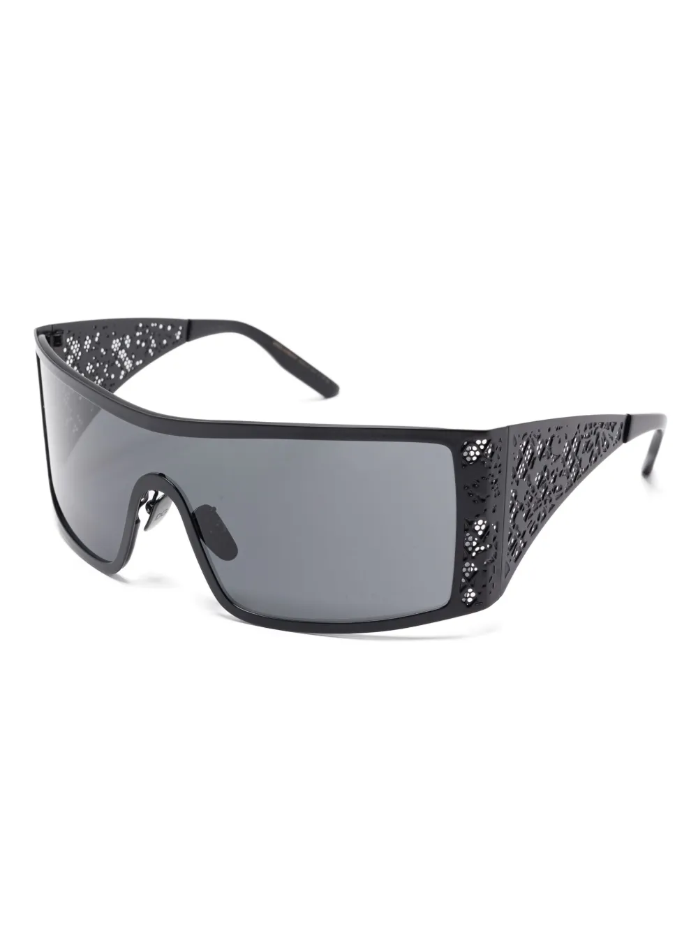 Dolce & Gabbana Eyewear shield-frame sunglasses - Zwart