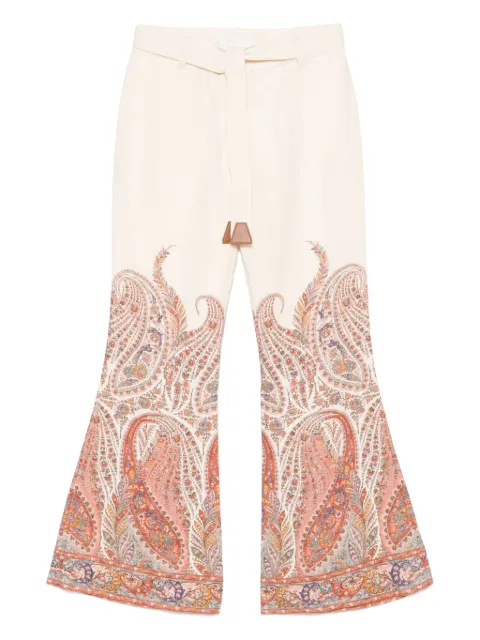 ZIMMERMANN paisley-print trousers