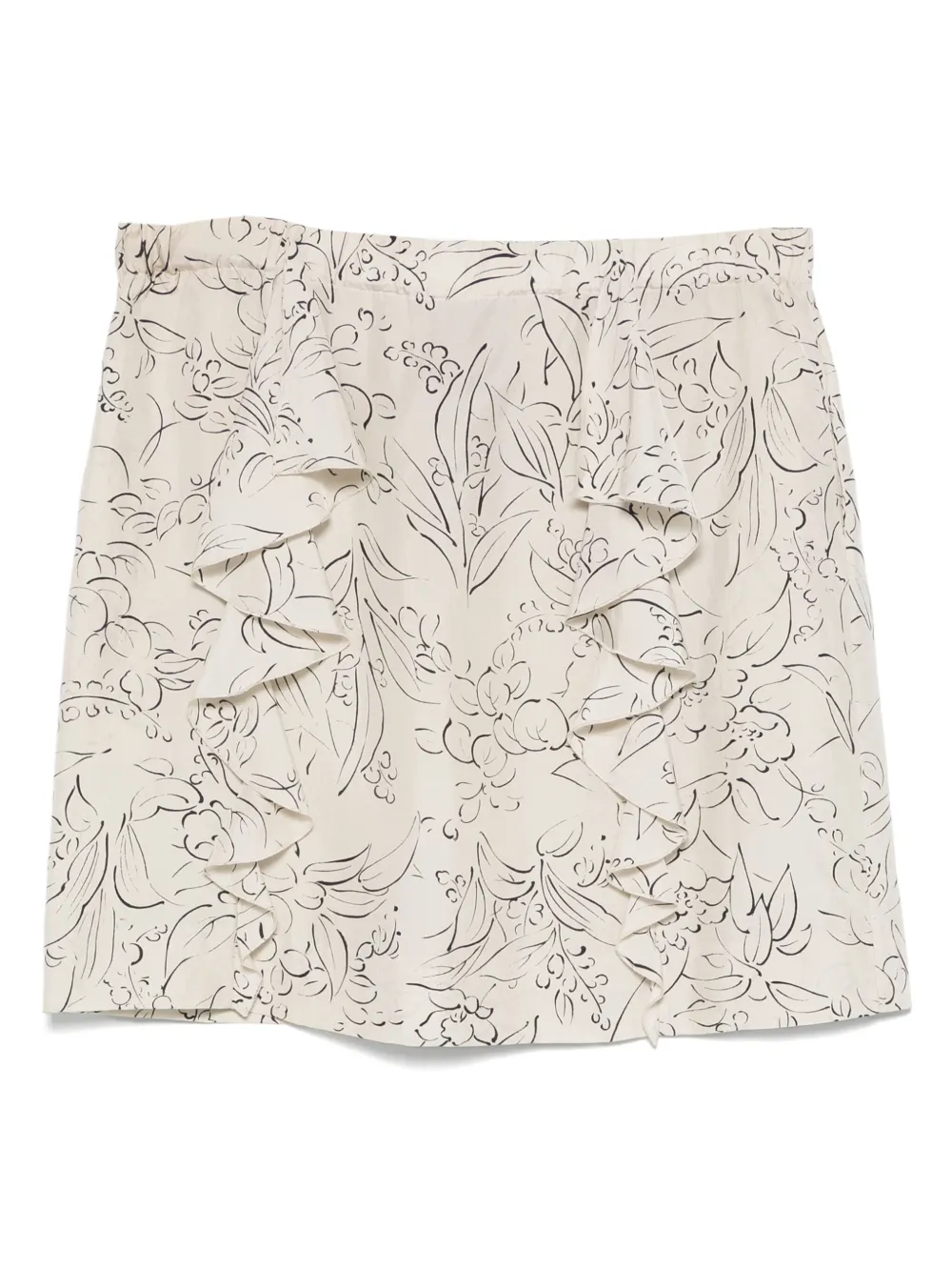 Marni Pre-Owned Gonna in seta anni 2010 | toni neutri | Image 1