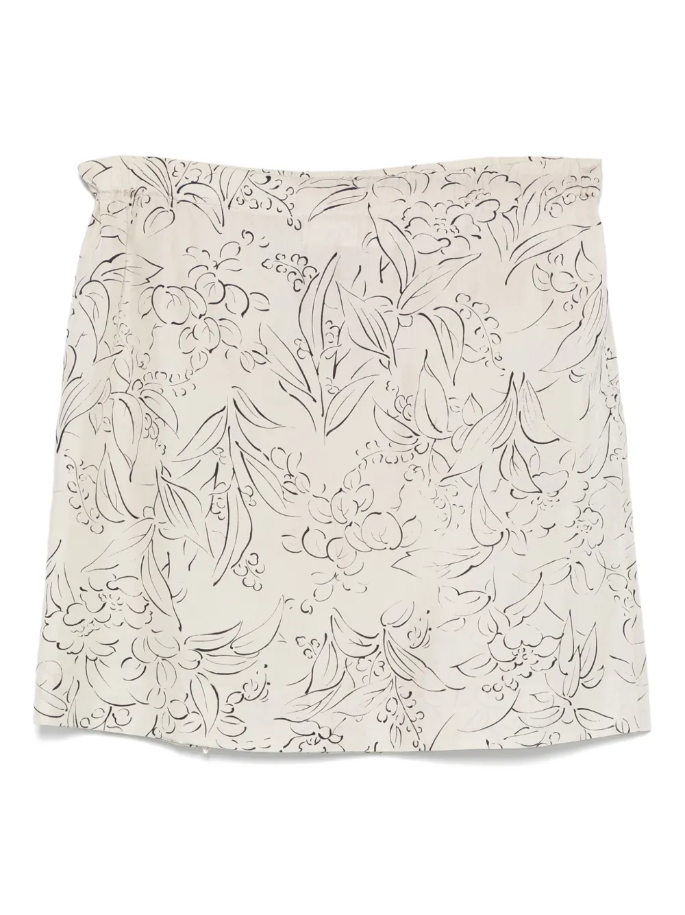 Marni Pre-Owned 2010s zijden rok - Beige