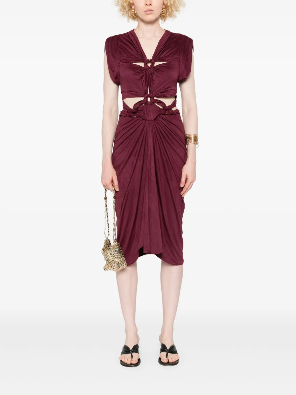 ISABEL MARANT Lexia dress - Paars