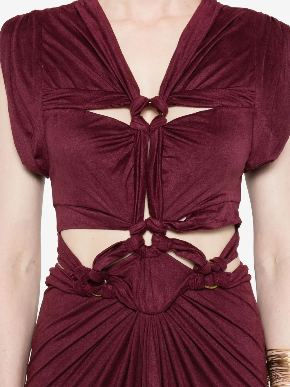 ISABEL MARANT Lexia jurk Paars