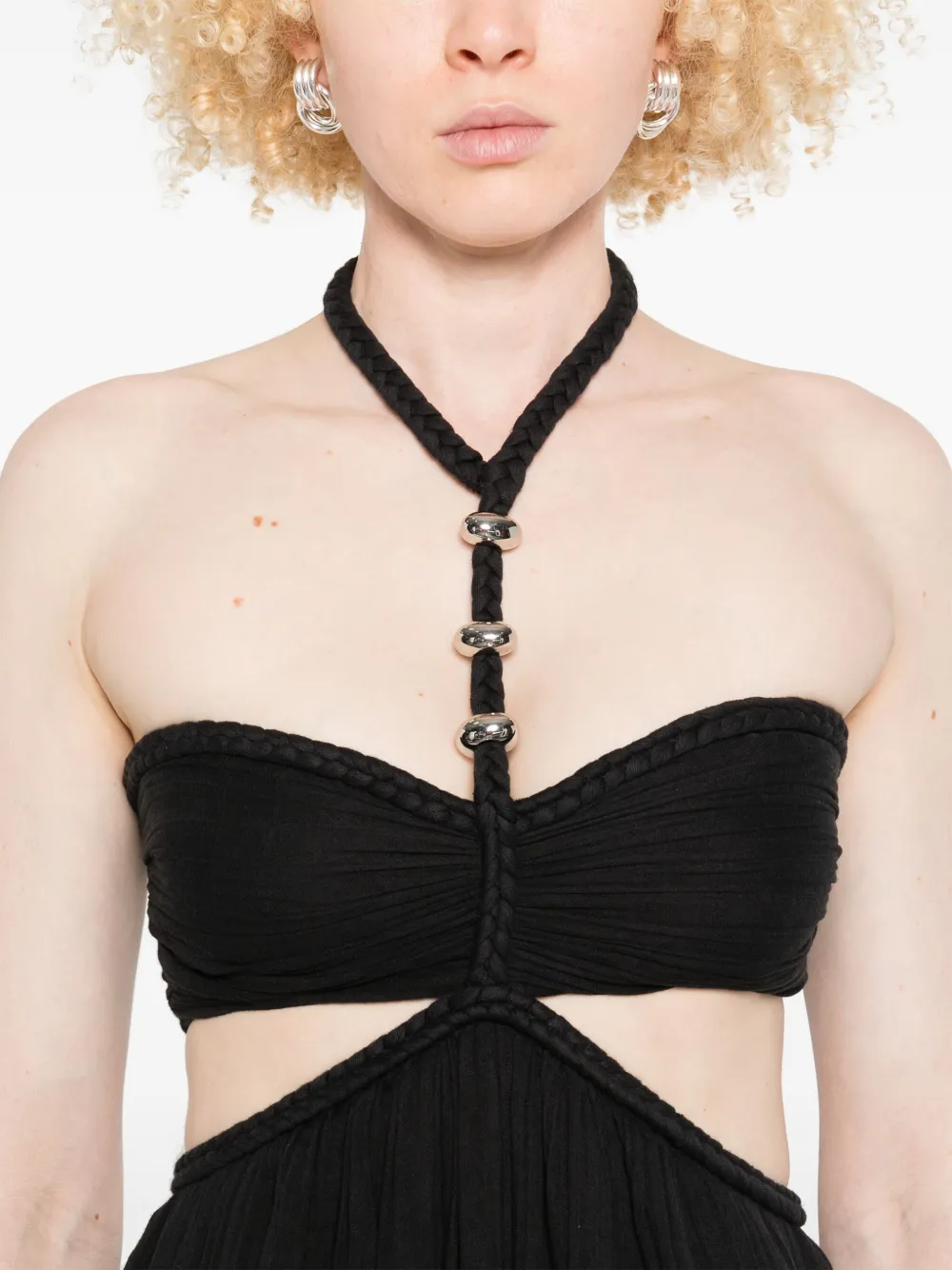 ISABEL MARANT Mouwloze jurk Zwart