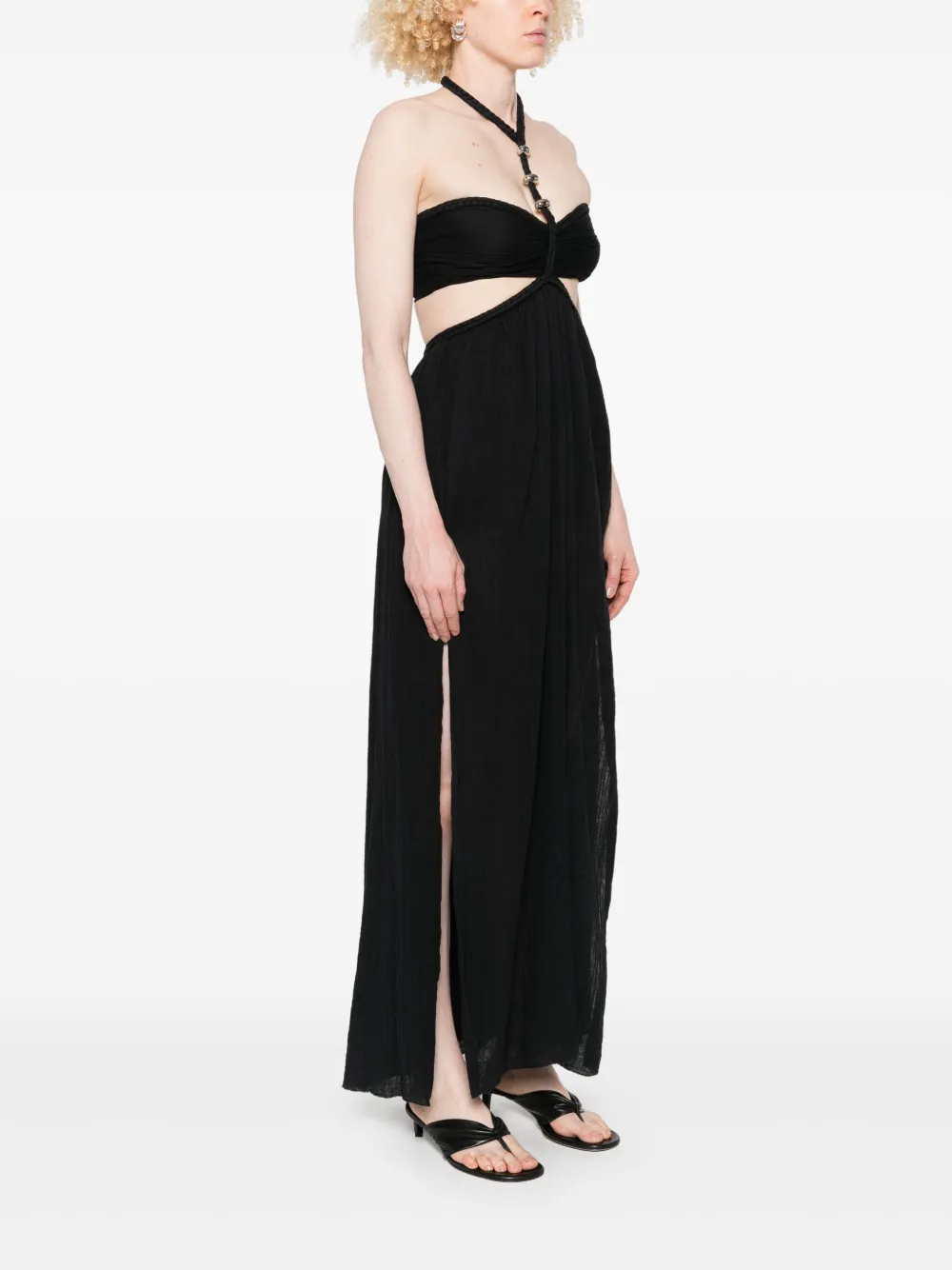 ISABEL MARANT Mouwloze jurk Zwart