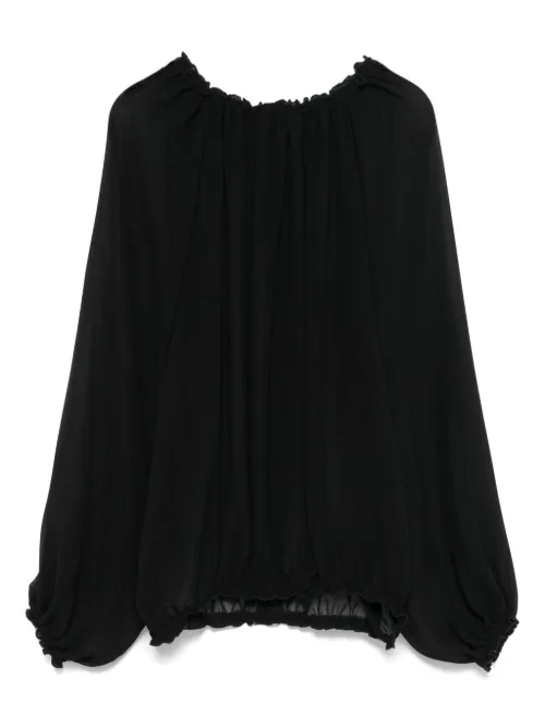Blouse à bords volantés - Blanca Vita - Modalova