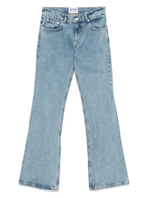 MOSCHINO JEANS cotton flared jeans