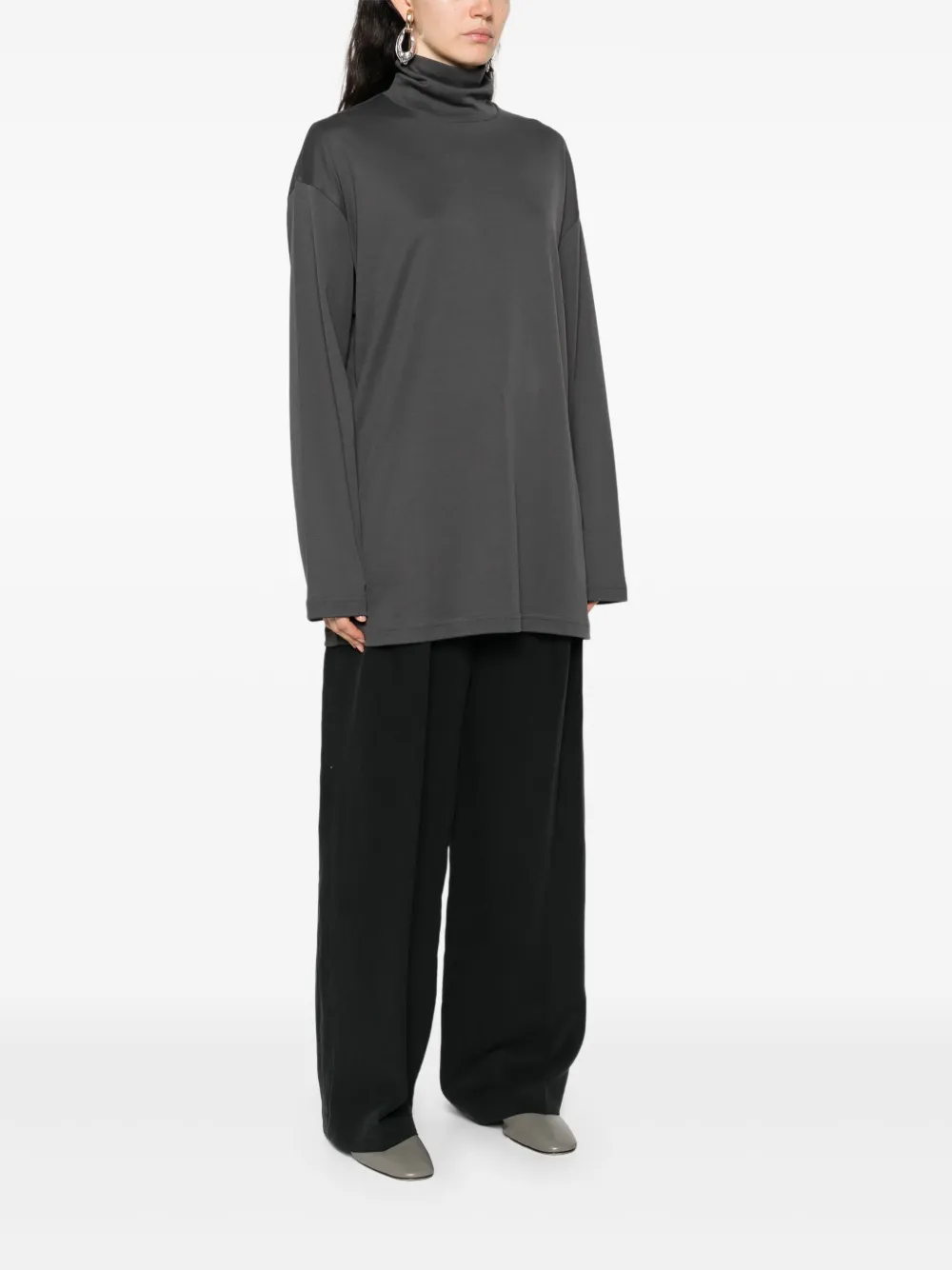 LEMAIRE T-shirt met lange mouwen Grijs