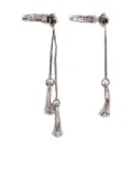 LEMAIRE chain earrings - Silver