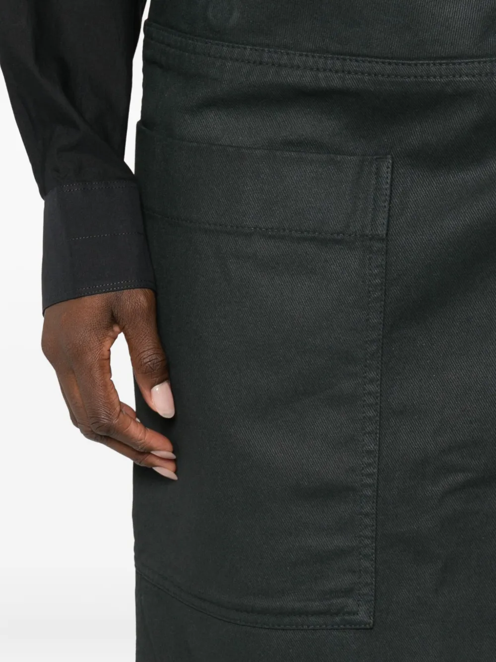 Lemaire A-line Skirt In Black