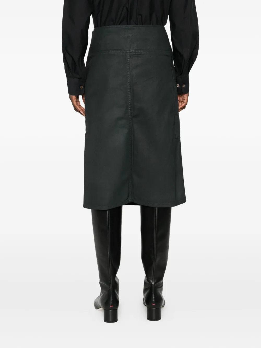 Lemaire A-line Skirt In Black
