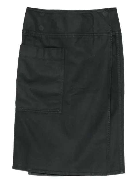 LEMAIRE pocket midi straight skirt
