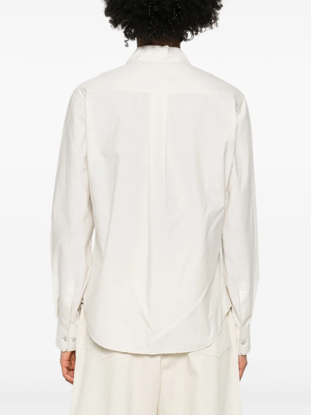 LEMAIRE Button-down blouse Beige