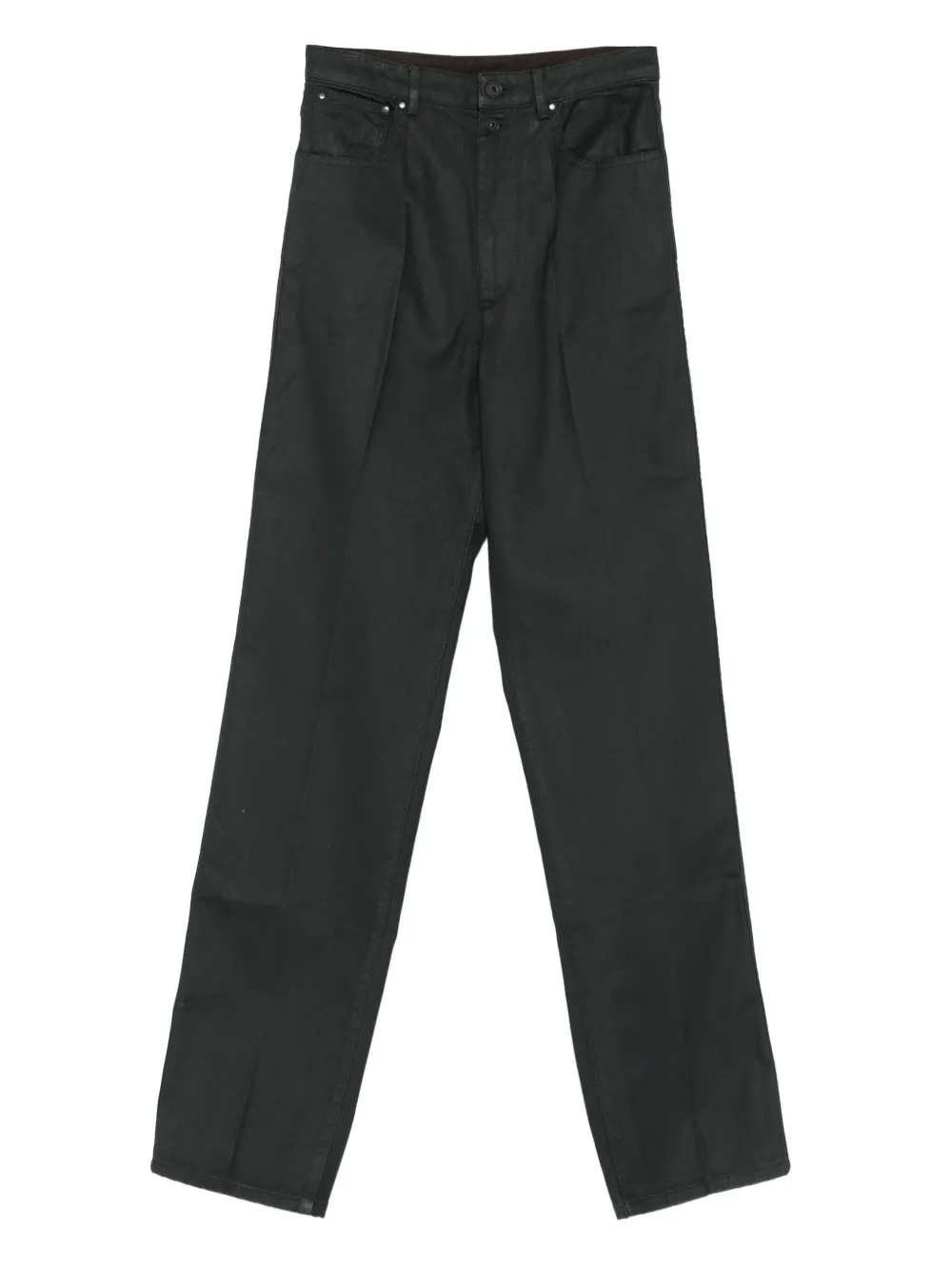 Lemaire Pleated Trousers In Black