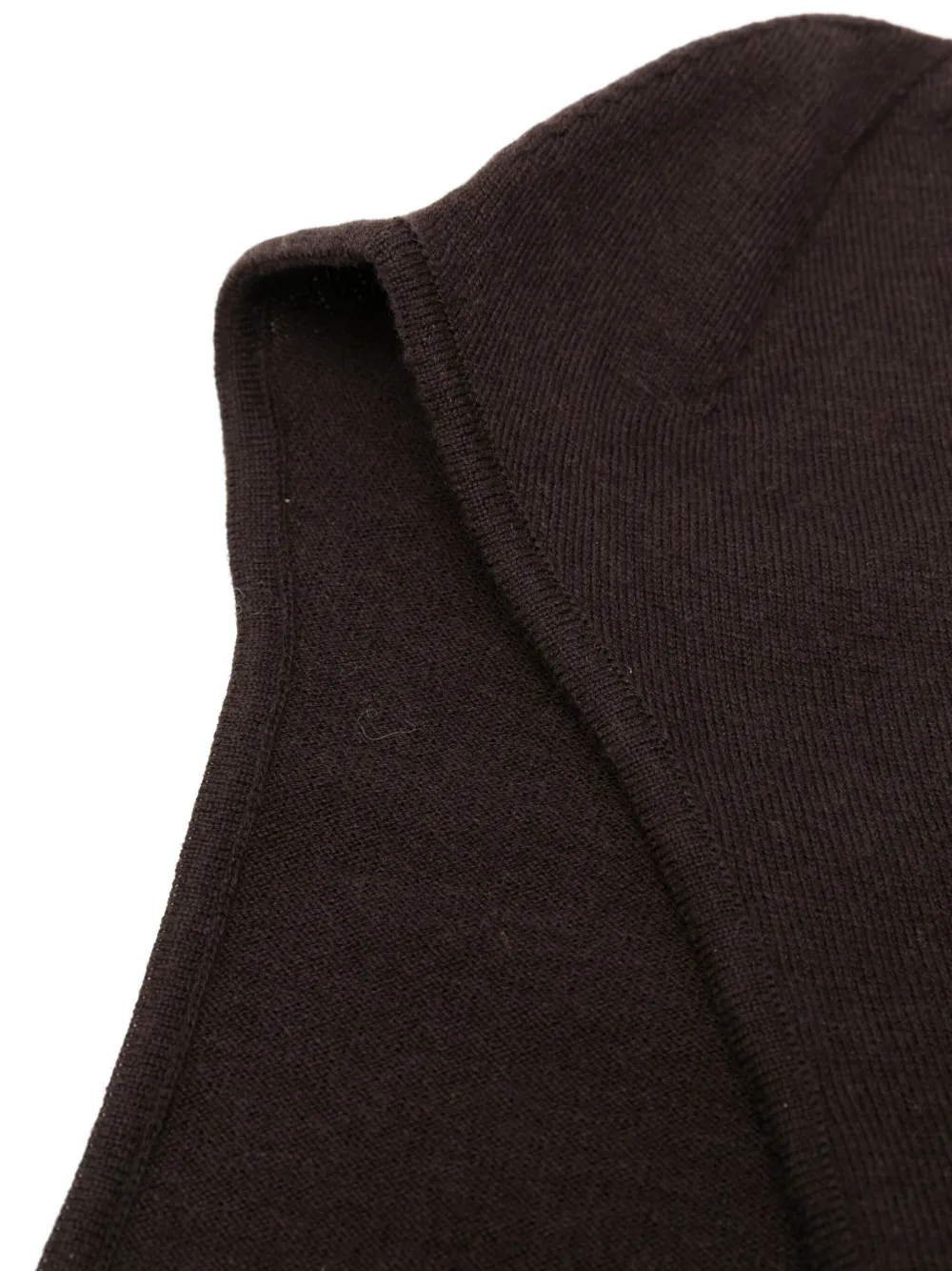 Lemaire Wool Long Hat In Brown