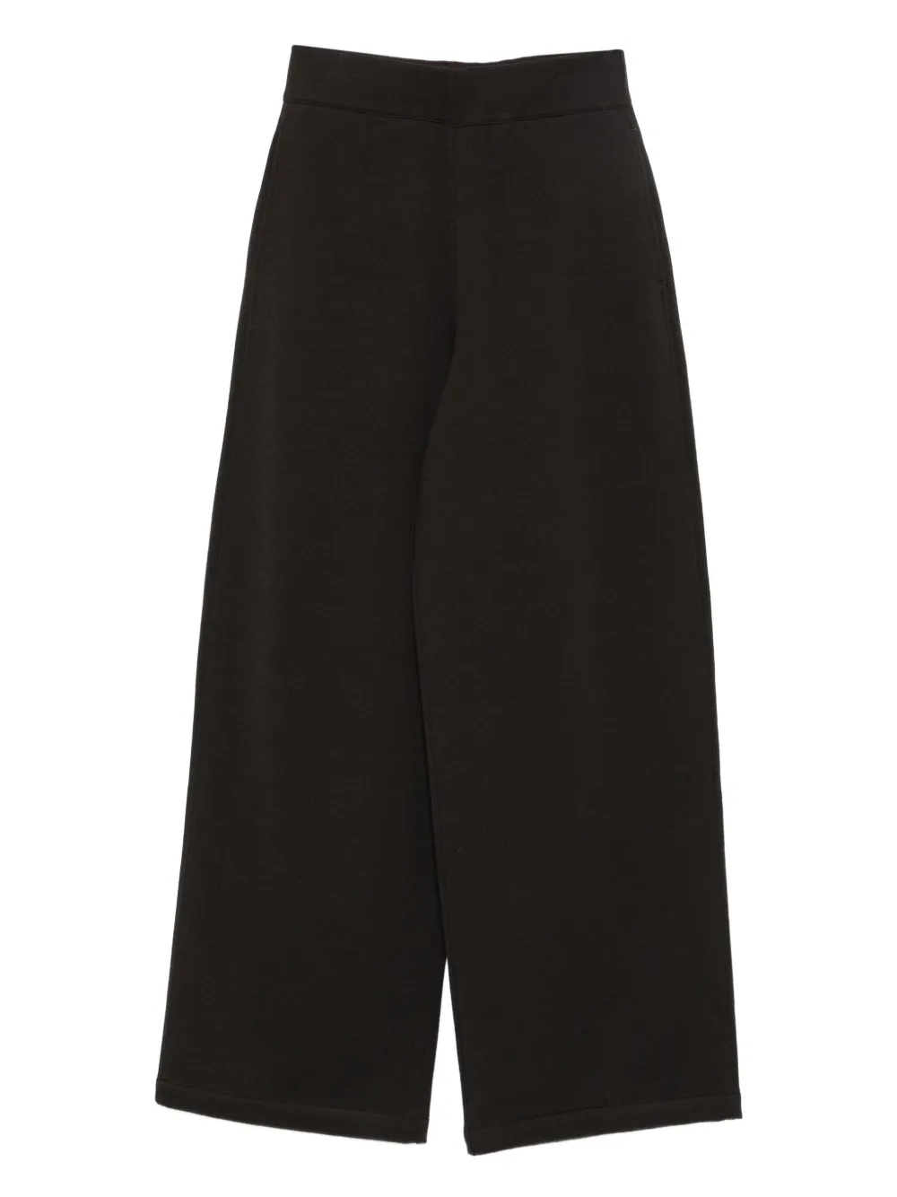 LEMAIRE high-waisted wide-leg trousers | Brown | Image 1