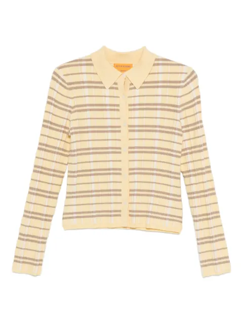Guest In Residence Elle plaid cardigan
