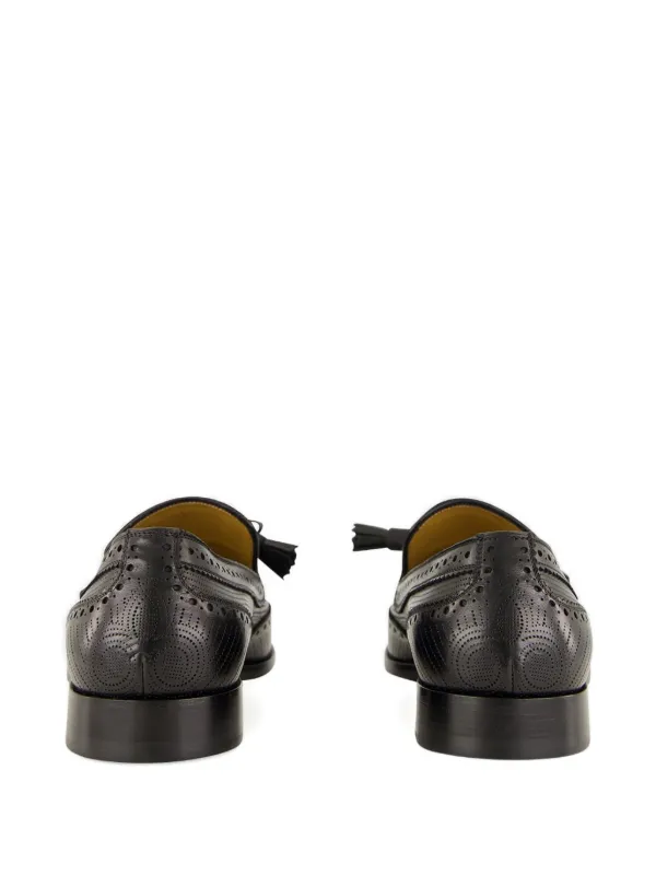 Christian Louboutin タッセル ローファー | ブラック | FARFETCH JP