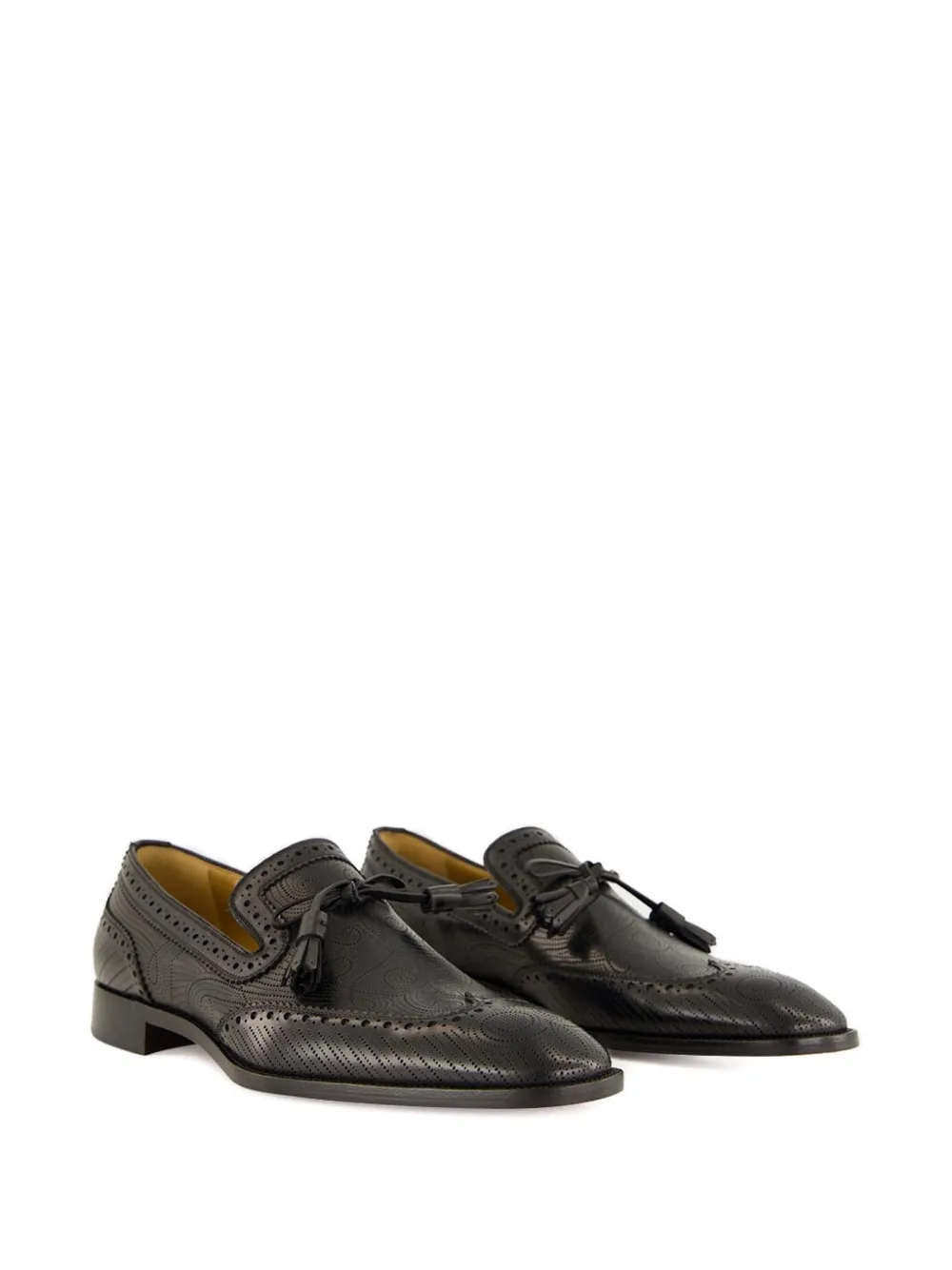 Christian Louboutin Perforierte Loafer mit Quasten | Image 2