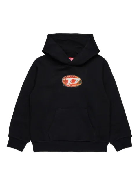 Diesel Kids logo-print hoodie