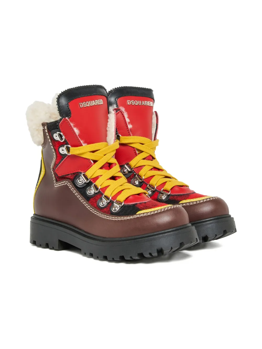 DSQUARED2 KIDS chunky-sole lace-up boots | Teen Boy Shoes | Image 2