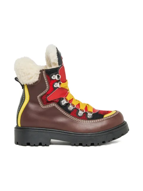 DSQUARED2 KIDS chunky-sole lace-up boots