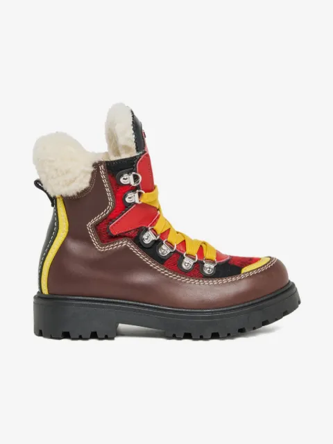 DSQUARED2 KIDS chunky-sole lace-up boots
