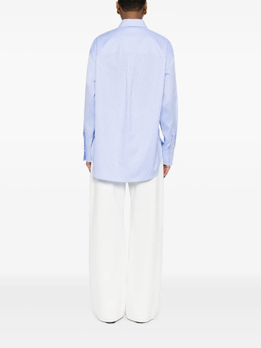 Ferragamo Katoenen blouse Blauw