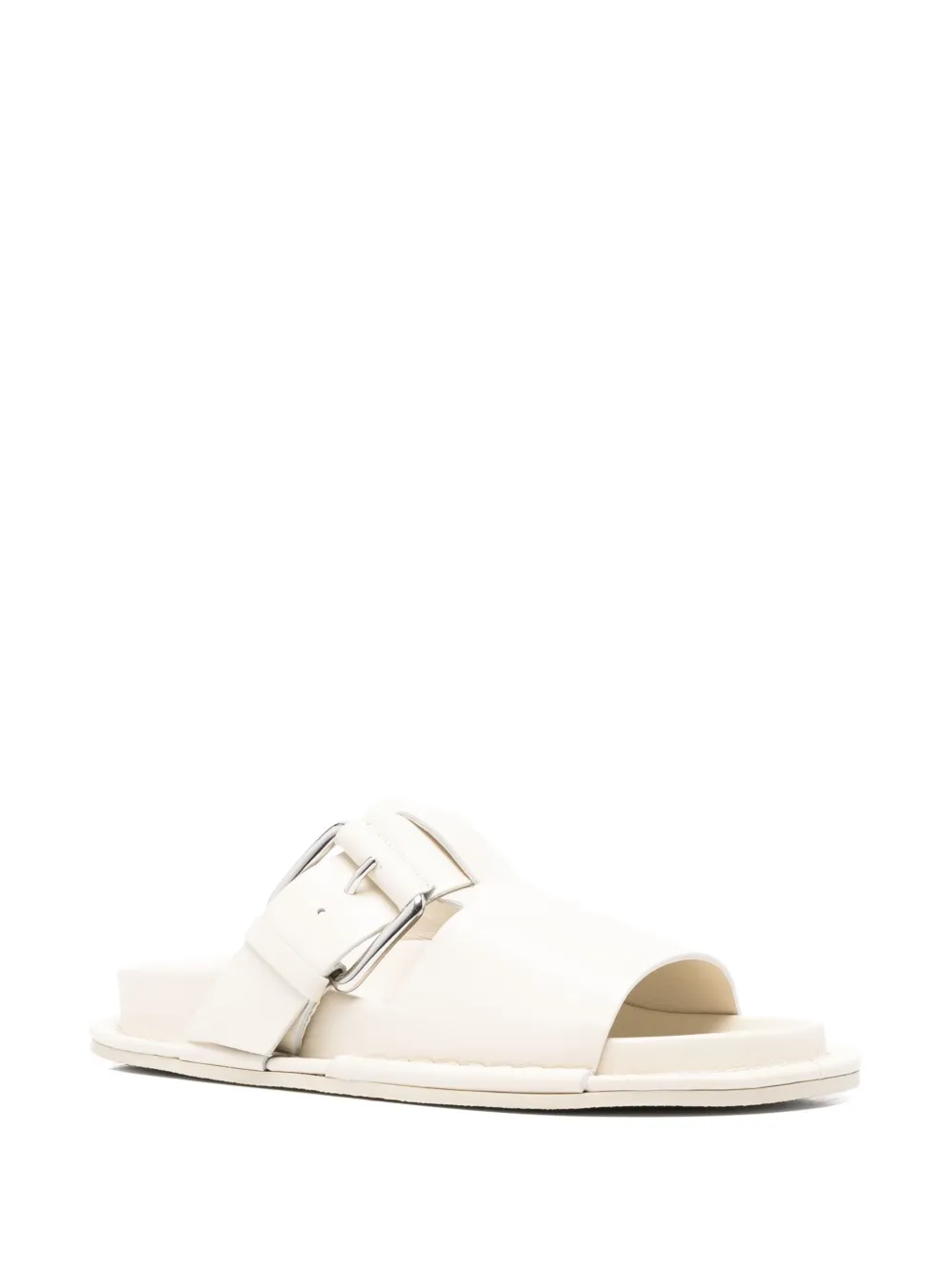 Plan C leather sandals Neutrals