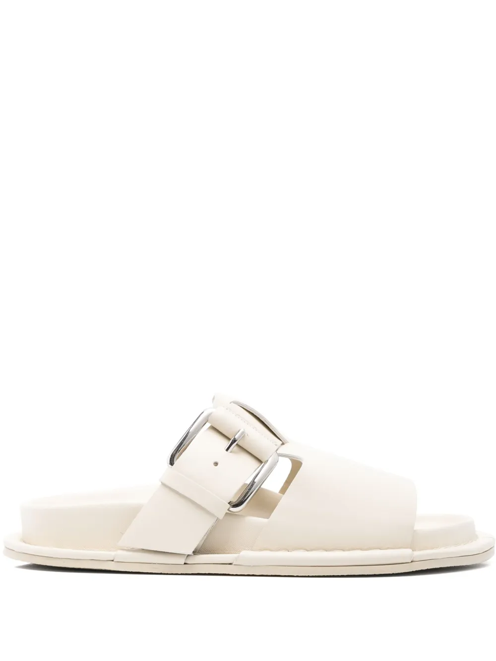 Plan C leather sandals Neutrals